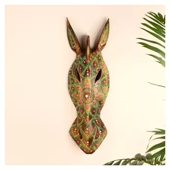 Маска "Зебра" дерево 50х15х7 см