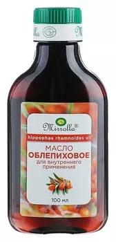 Масло облепиховое пищевое Mirrolla 100 мл.
