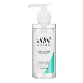 Масло-пенка очищающее гидрофильное, освежающее All Kill Cleansing Oil To Foam Fresh