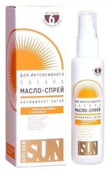 Масло-спрей для тела для интенсивного загара Spf 6