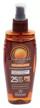 Масло водостойкое «интенсивный загар» SPF 25