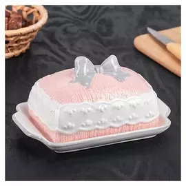 Маслёнка «Тепло сердец»,19×12×10 см