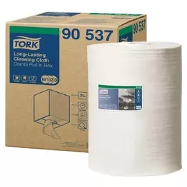 Материал протирочный нетканый Tork W1/w2/w3 300лx1рул/кор, белый 90537