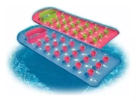 Матрас для плавания с подстаканниками