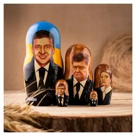 Матрешка "Украина", 5 кукольная, 10 см