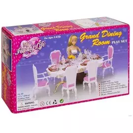 Мебель кукольная Столовая Grand dining room
