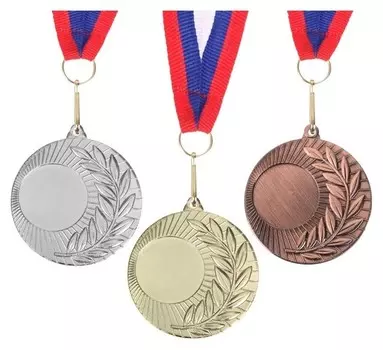 Медаль под нанесение 021, золото