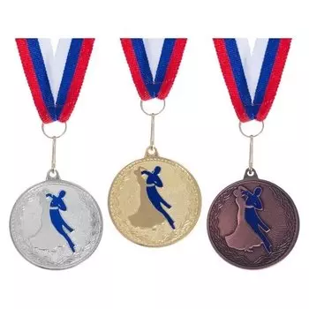 Медаль тематическая 173 "Танцы" золото