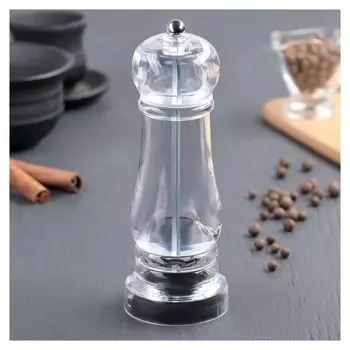 Мельница «Фигура», пластиковый механизм, 17 × 6 см, цвет прозрачный