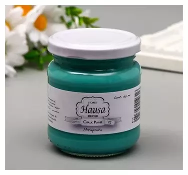 Меловая краска Hausa малахитовый, 180 мл