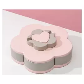 Менажница «Пятицвет», 5 ячеек, раздвижная, 23×23 см