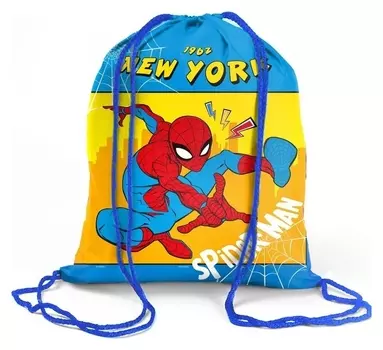 Мешок для обуви 420*350, человек-паук