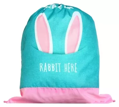 Мешок для обуви 420 х 340 мм, "Ушки"