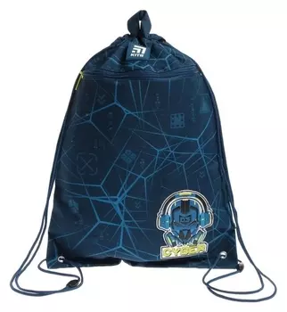 Мешок для обуви Kite, 460 X 330 мм, "Cyber", синий