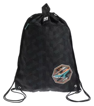 Мешок для обуви Kite, 460 X 330 мм, "Spaceship", черный