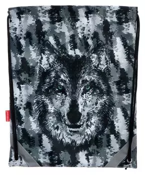 Мешок для обуви со светоотражающими элементами Wolf
