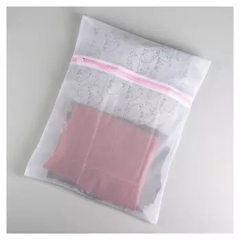 Мешок для стирки белья доляна, 40×50 см, мелкая сетка