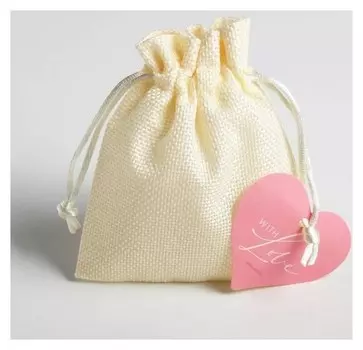 Мешок подарочный «Любовь», 10 × 12 см