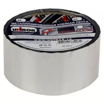 Металлизированная клейкая лента Unibob 48мм х 50м