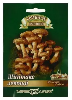 Мицелий на древесном носителе шиитаке "Летний",12 шт