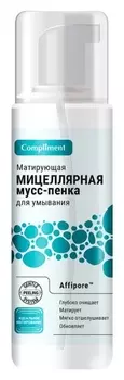 Мицеллярная мусс-пенка для умывания матирующая