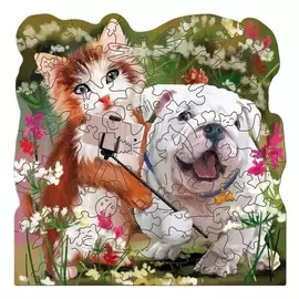 Mimi Puzzles фигурный деревянный пазл, #selfietime