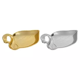 Миниатюра кукольная «Декоративная тарелка», набор 4 шт, размер 1 шт: 10×7 см