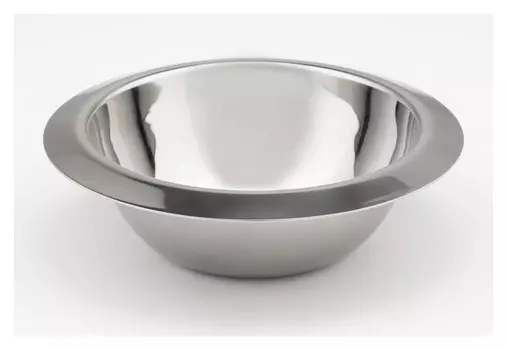 Мискa, 600 мл, D=18 см, 201 мaркa стaли, толщинa 0,8 мм, внутренний диaметр 14 см