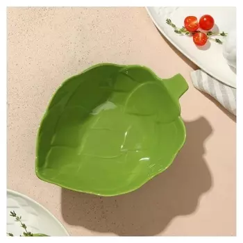 Миска "Аритишок", зелёная, 20 х 17 см