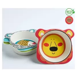 Миска детская из бамбука, диаметр 16,5 см, объем 0,26 л