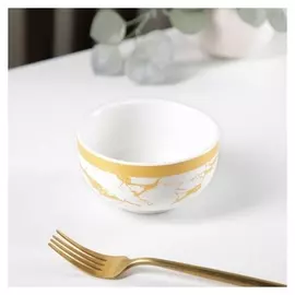 Миска Gold, 10×6 см, 350 мл, цвет белый
