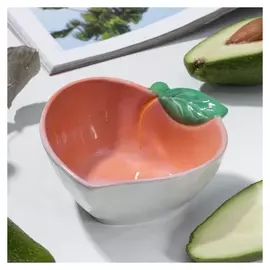 Миска «Персик», 350 мл, 12,5×13×5,9 см