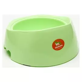 Миска пластиковая 24 х 24 х 11 см см, зелёная