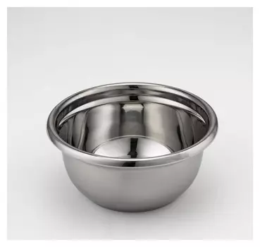 Миска «Проф», 22,5×10 см, зеркальная, толщина стали 0,6 мм