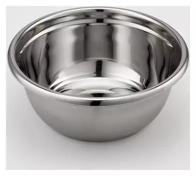 Миска «Проф», 28,5×11,5 см, зеркальная, толщина стали 0,6 мм