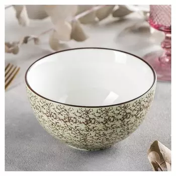 Миска Splash, D=13 см, 600 мл, цвет фисташковый