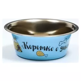 Миска стандартная "Пижон. коротко о диете", 450 мл
