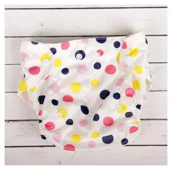 Многоразовый подгузник «Для малышек-2», на кнопках