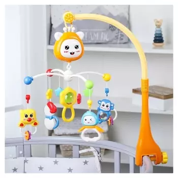 Мобиль музыкальный «Подарок малыша», работает от батарек