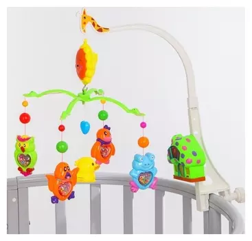 Мобиль музыкальный «Пряничный домик. малыши», заводной