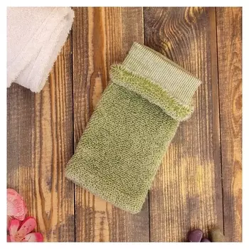 Мочалка банная рукавица" букле"