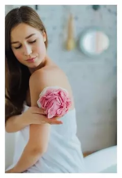 Мочалка для тела доляна