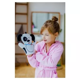 Мочалка варежка детская "Барбоскин"