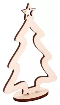 Модель из дерева "Ёлка сборная №1", 127305