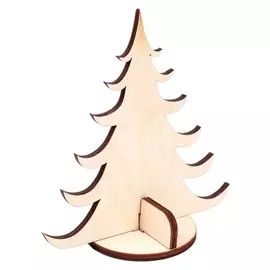 Модель из дерева «Ёлка сборная №2»