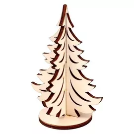 Модель из дерева «Ёлка сборная №5»