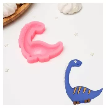 Молд «Брахиозавр», 9×7,5×1 см