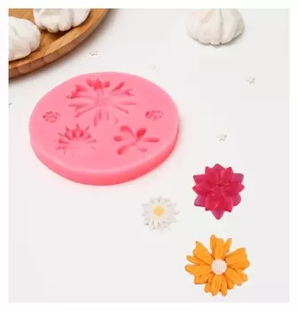 Молд «Цветочное», 10,5×10,5×1 см