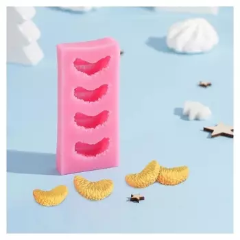 Молд «Дольки мандарина», 11×5×2 см