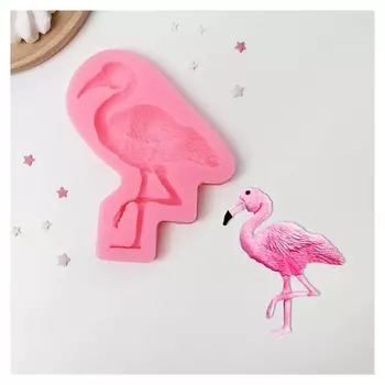 Молд «Фламинго», 14×12×1,5 см